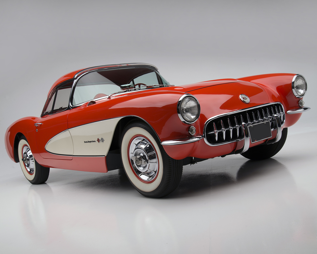 chevrolet, corvette, c1, 1957, , 