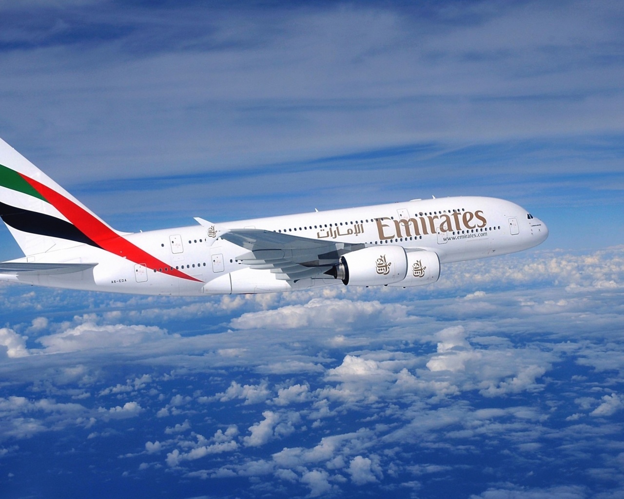 emirates, airlines, plane, fly, sky