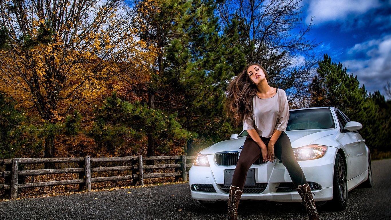 auto-girl, bmw, 3 series, ladycar, , , , cars, girls, , , 