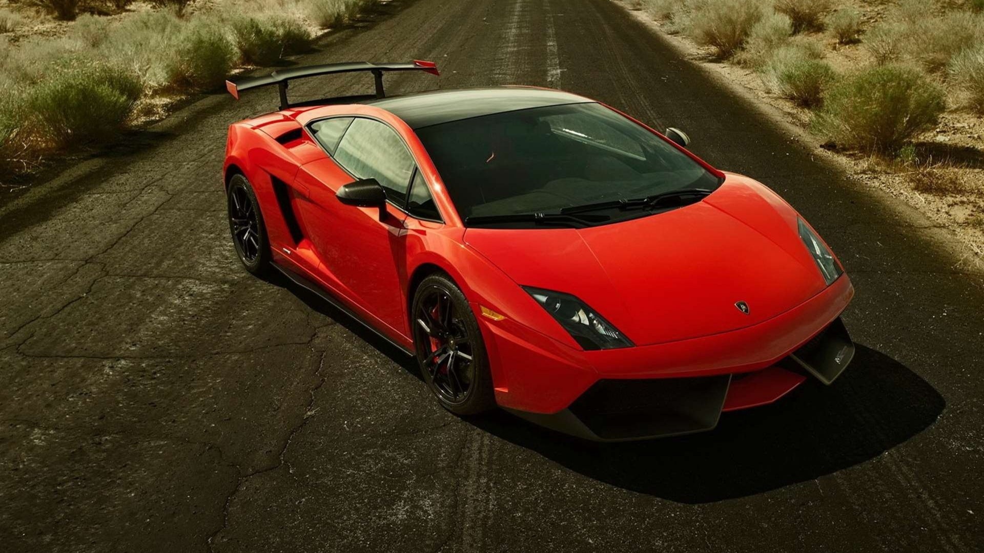 lamborghini gallardo, red, road, wheel