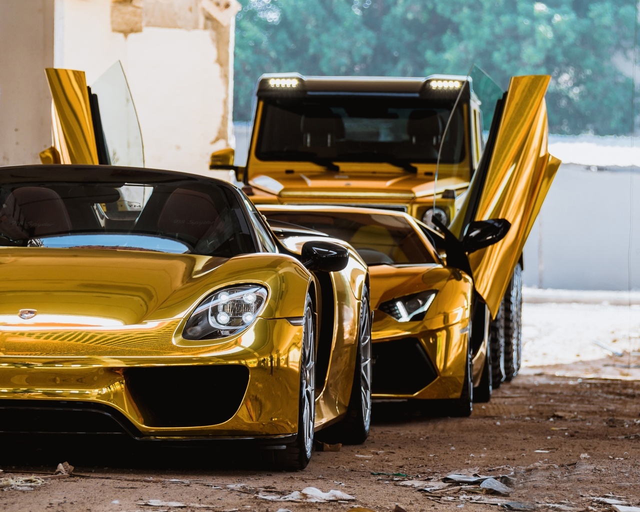 , ,  , , porsche 918, lamborghini, aventador, mercedes