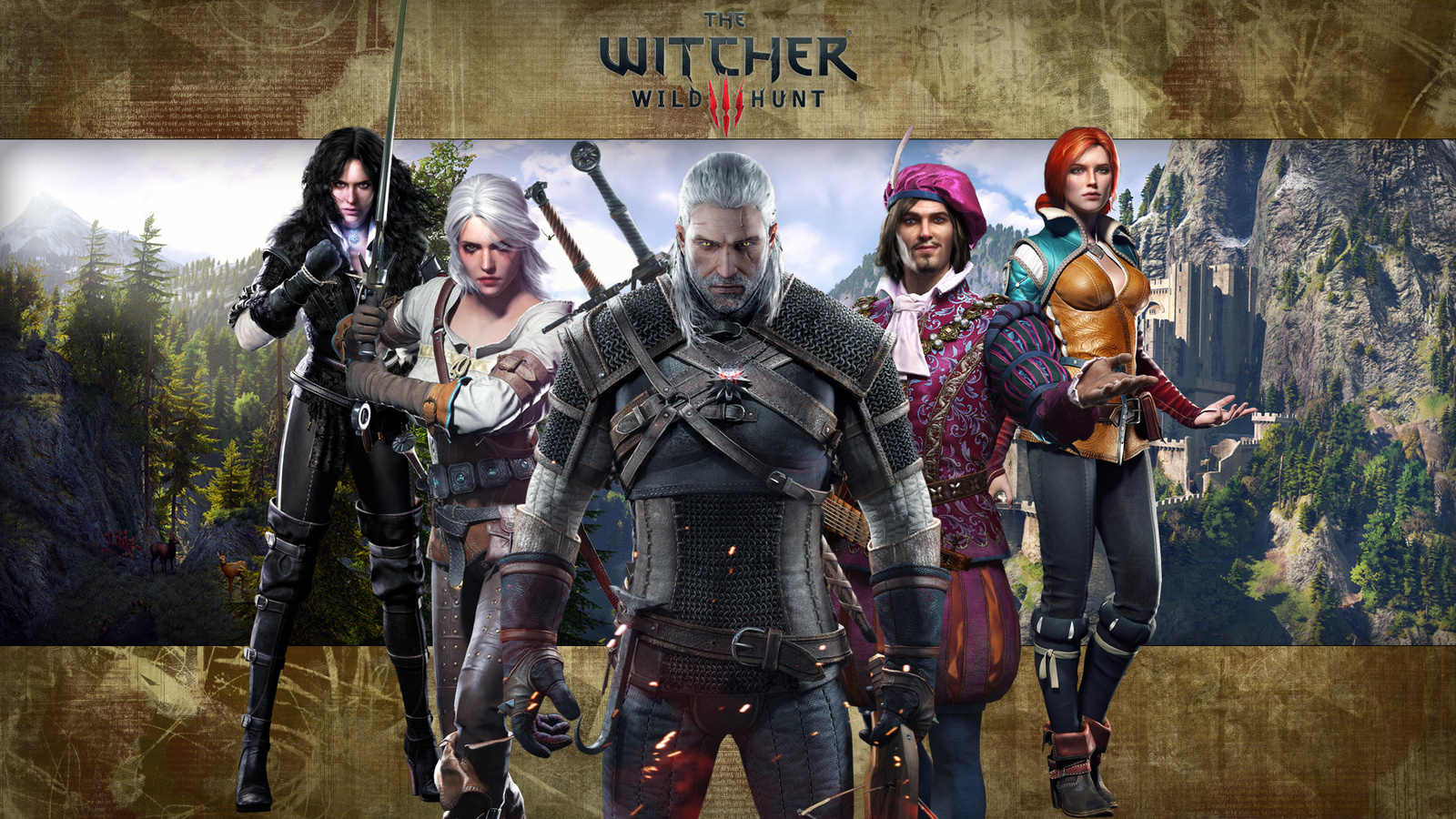 witcher3, ,  , , , , , , the witcher 3 wild hunt, yennefer, triss