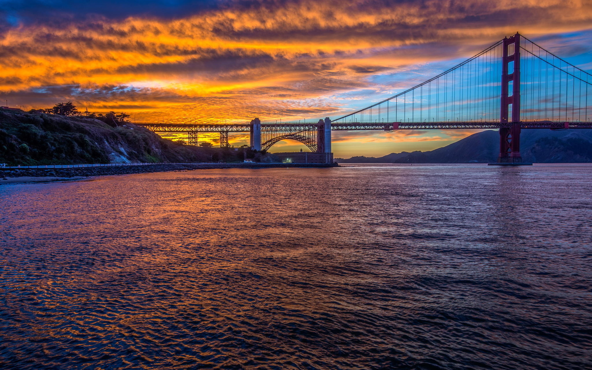 golden gate bridge, san francisco, california, united states, usa,  , -, , , , , , 