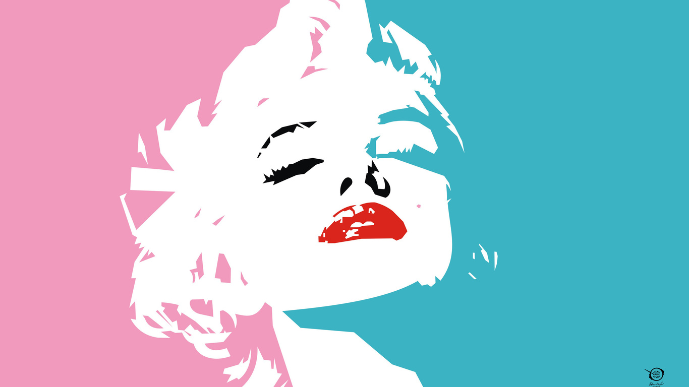 marilyn, monroe, zelko, radic, bfvrp, digital, drawings, artworks