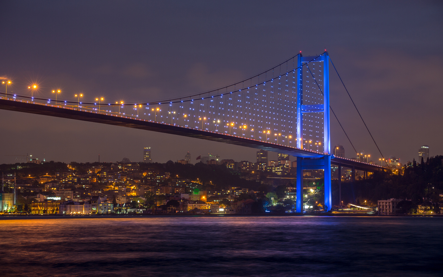 beautiful view, bosphorus bridge at night, istanbul, turkey, sea of marmara, city, nature, sky, beautiful view, bosphorus bridge at night, istanbul, turkey, sea of marmara, city, nature, sky