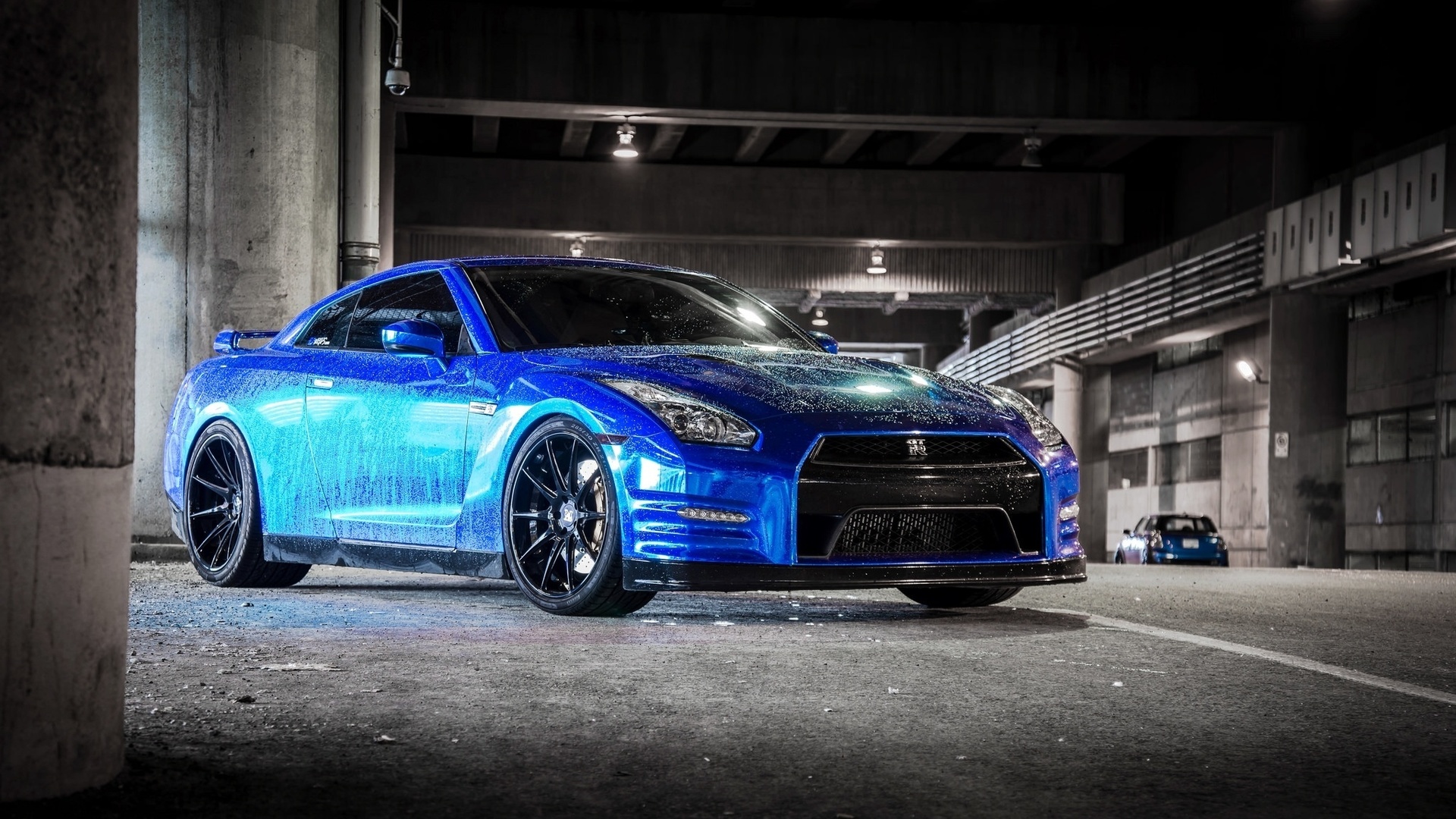 nissan, gt-r, r35, blue, , -, ,  , 