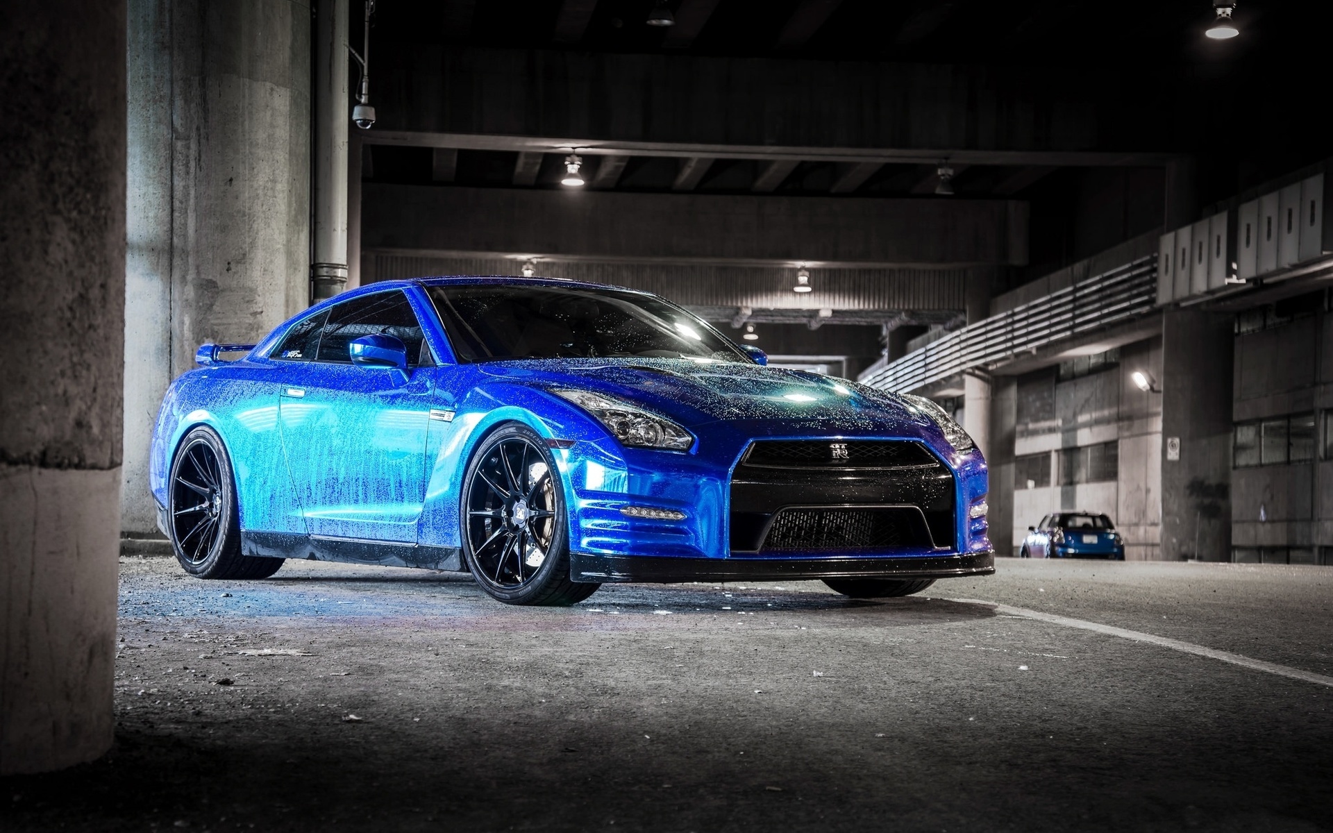 nissan, gt-r, r35, blue, , -, ,  , 