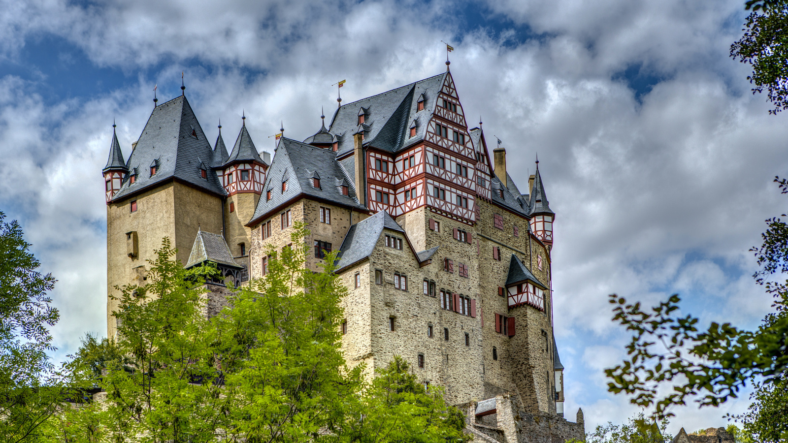 burg, eltz, castle, wierschem, germany, 