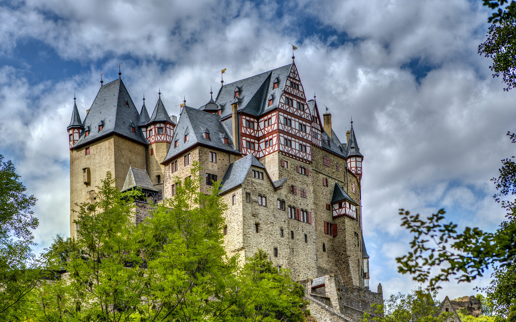 burg, eltz, castle, wierschem, germany, 