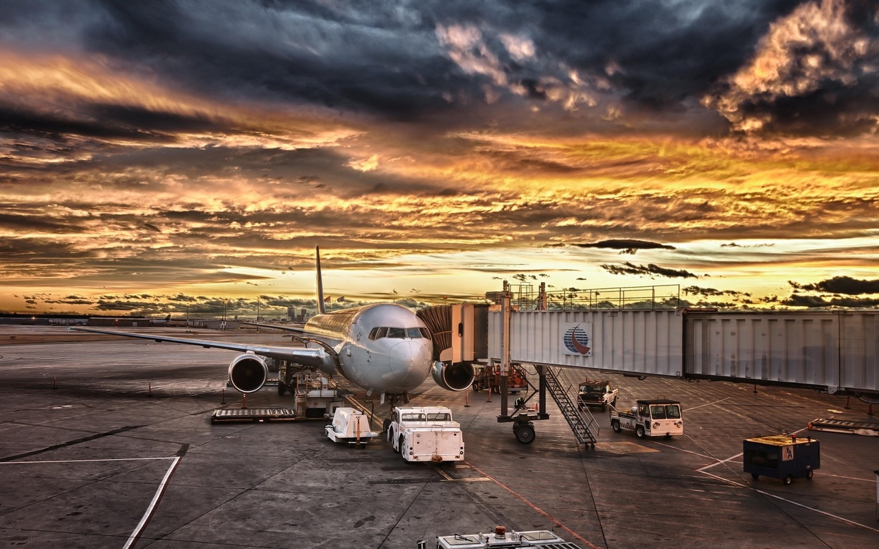 plane, boeing, boeing 767, airport, , 