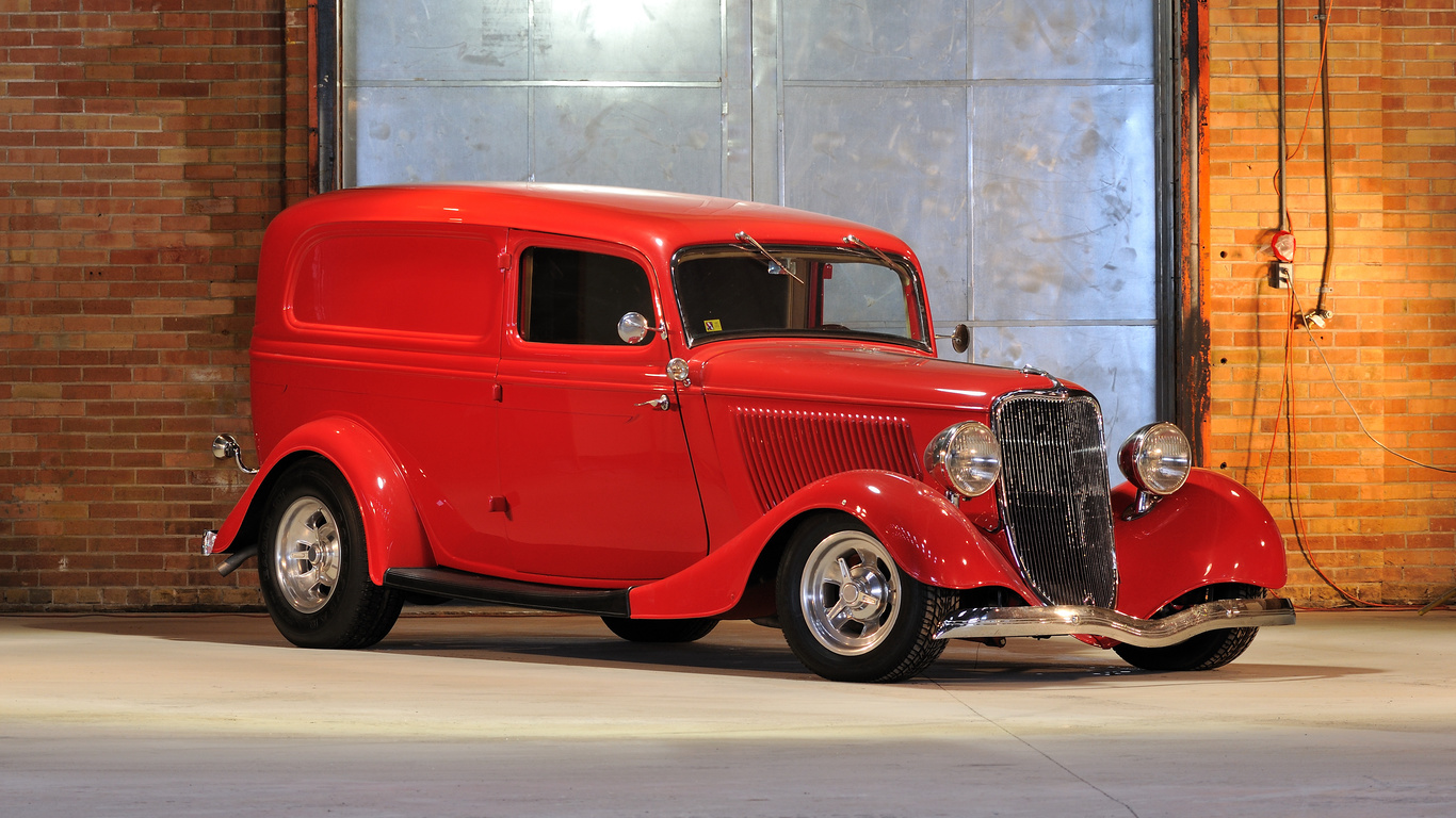 1933, ford, sedan, delivery, 