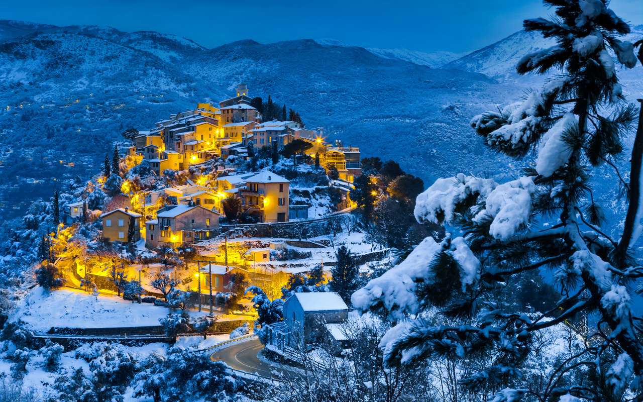 france, alps, la roquette-sur-var