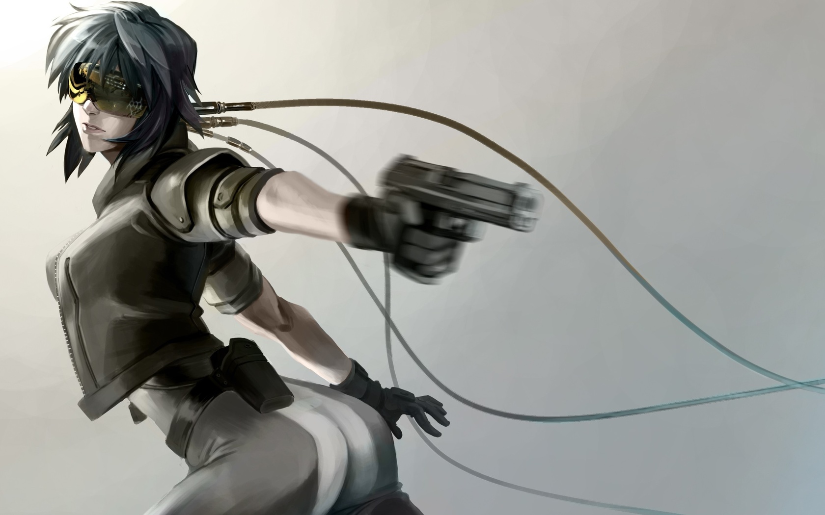 , pekepeke0, ghost in the shell, kusanagi motoko, , , , , , 