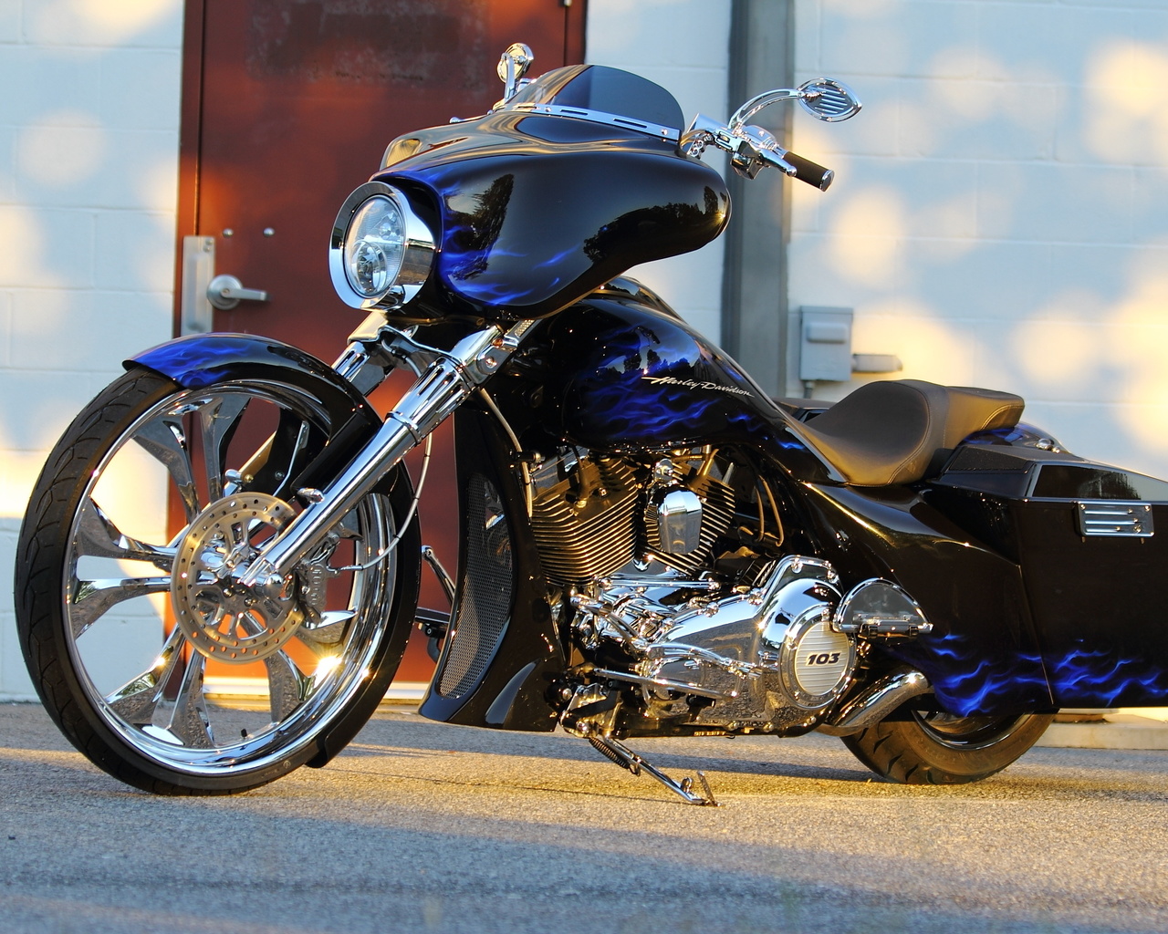 harley davidson, customized street glide, , 