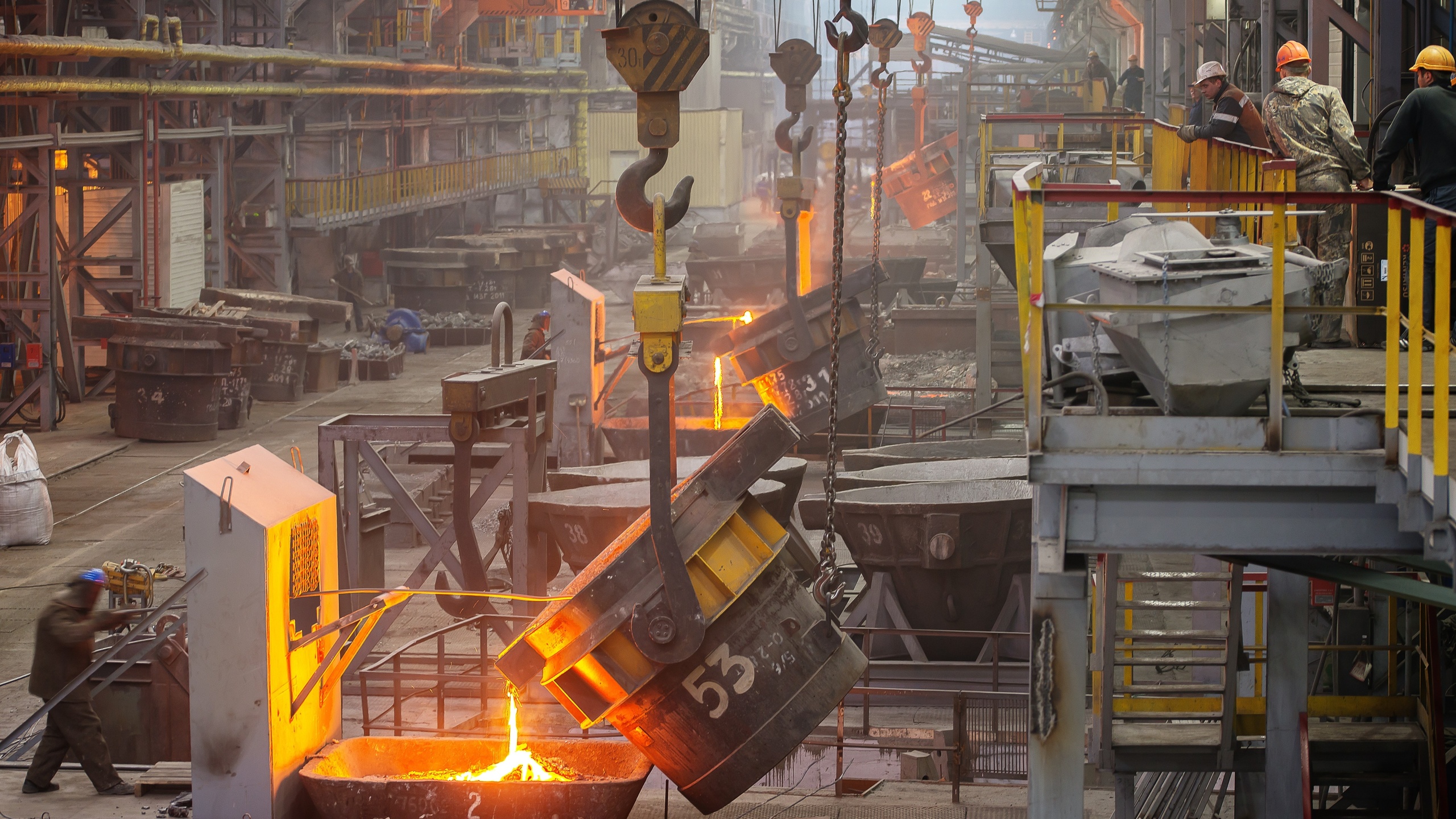 molten metals, machinery, foundry, industrial