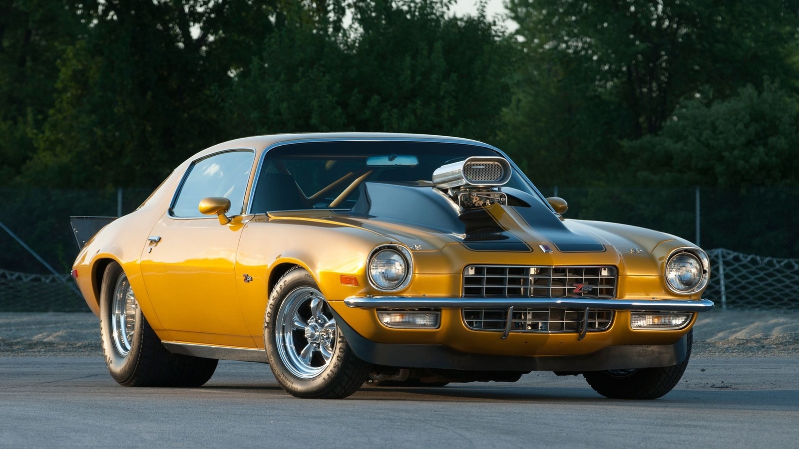 chevrolet camaro, z28 drag pack, 1972