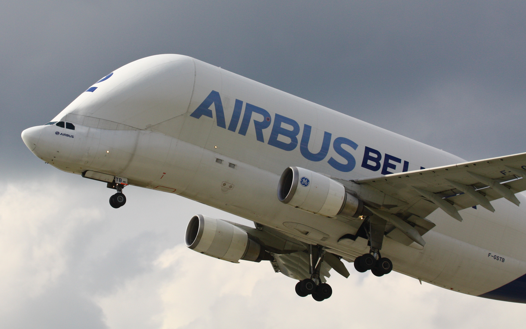 airbus a-300-605st beluga, airbus beluga, plane, , , 