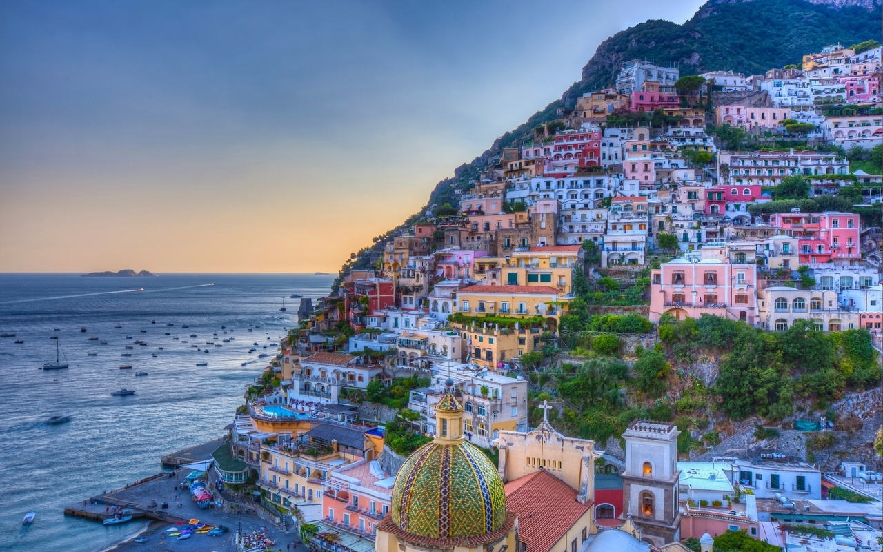 positano, campania, italy, amalfi coast, gulf of salerno, , , ,  ,  , , , , , 