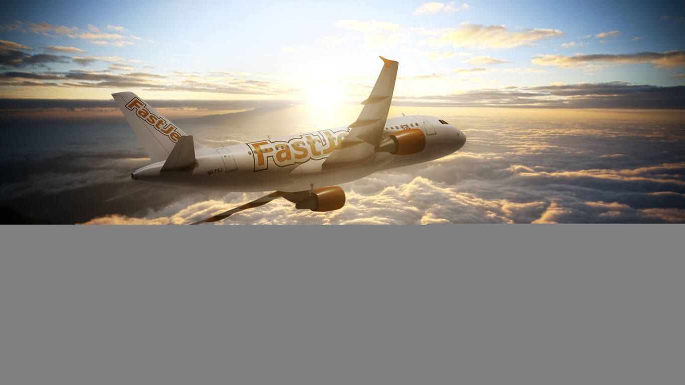 airbus, a300, airline fastjet, , , , , , 