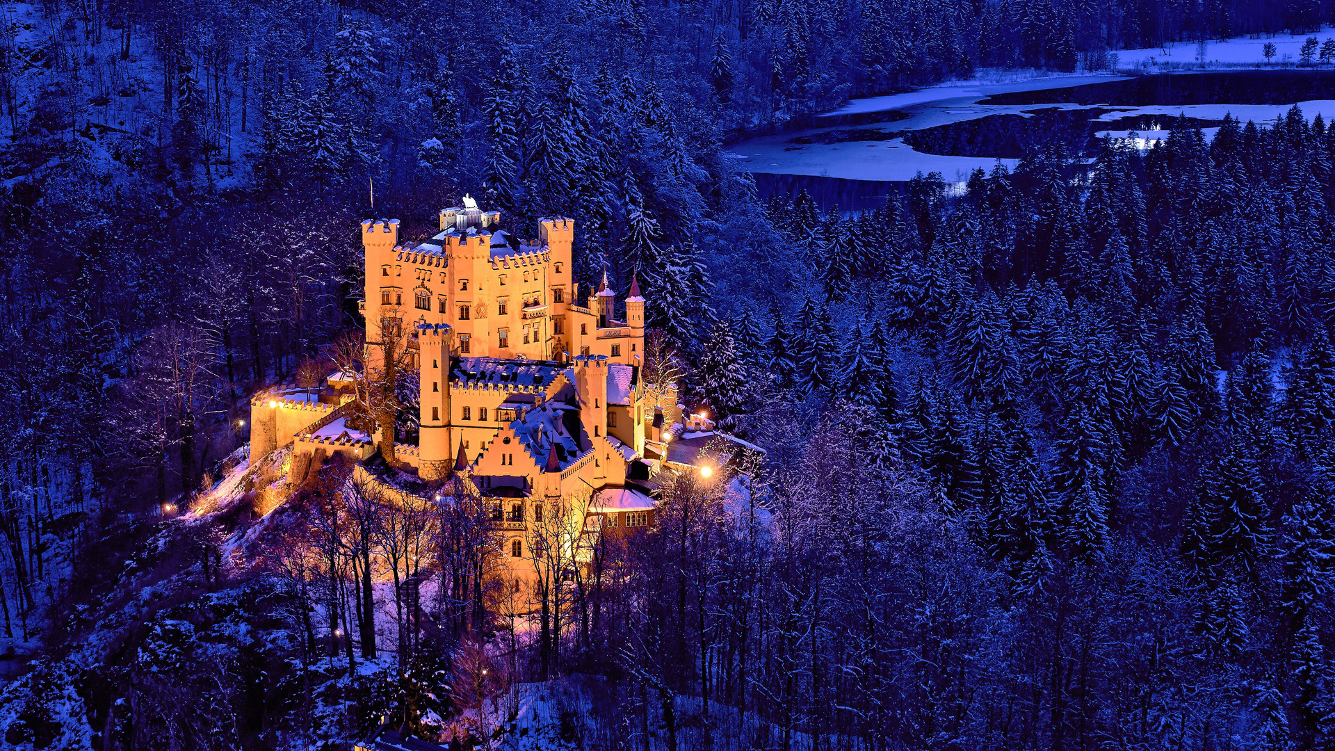 hohenschwangau castle, bavaria, germany,  , , , , , , 