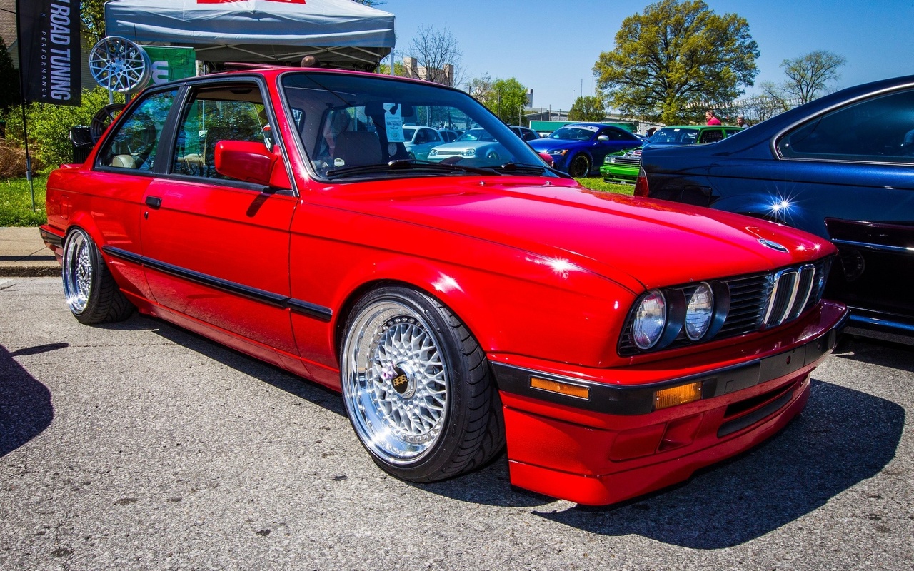 , , , bmw, e30, red, bbs