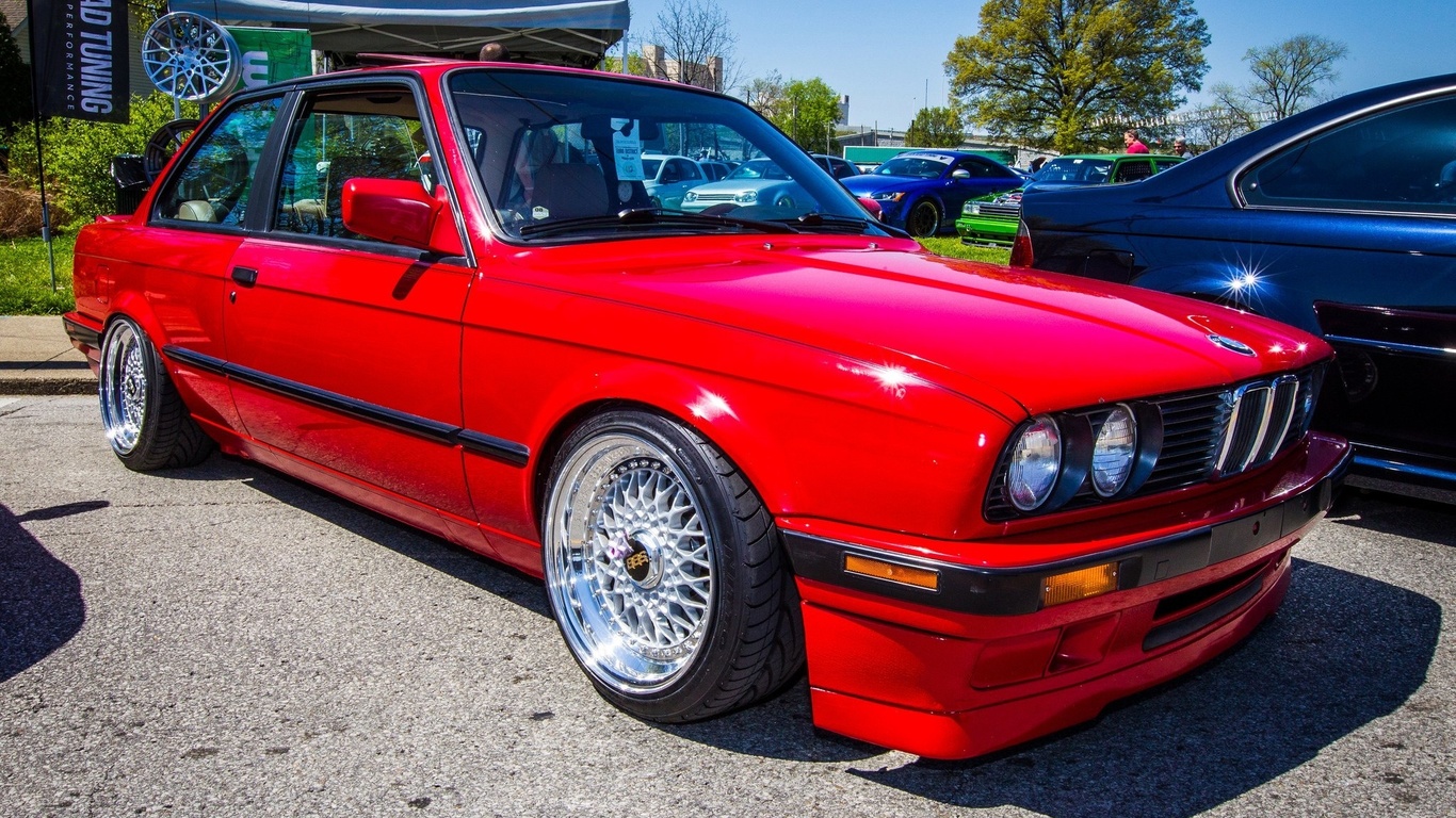 , , , bmw, e30, red, bbs