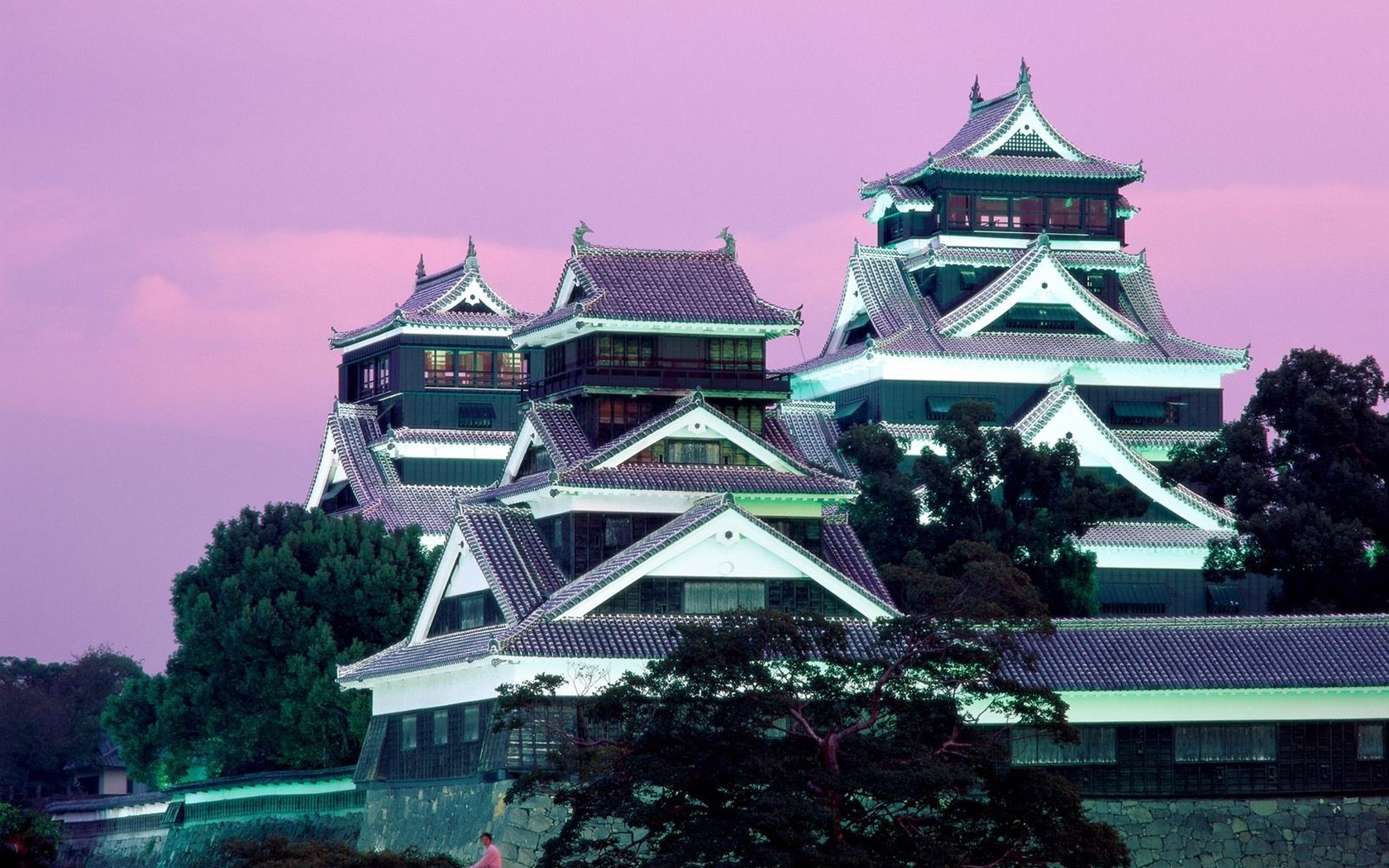 , , , , japan, kumamoto, castle, twilights