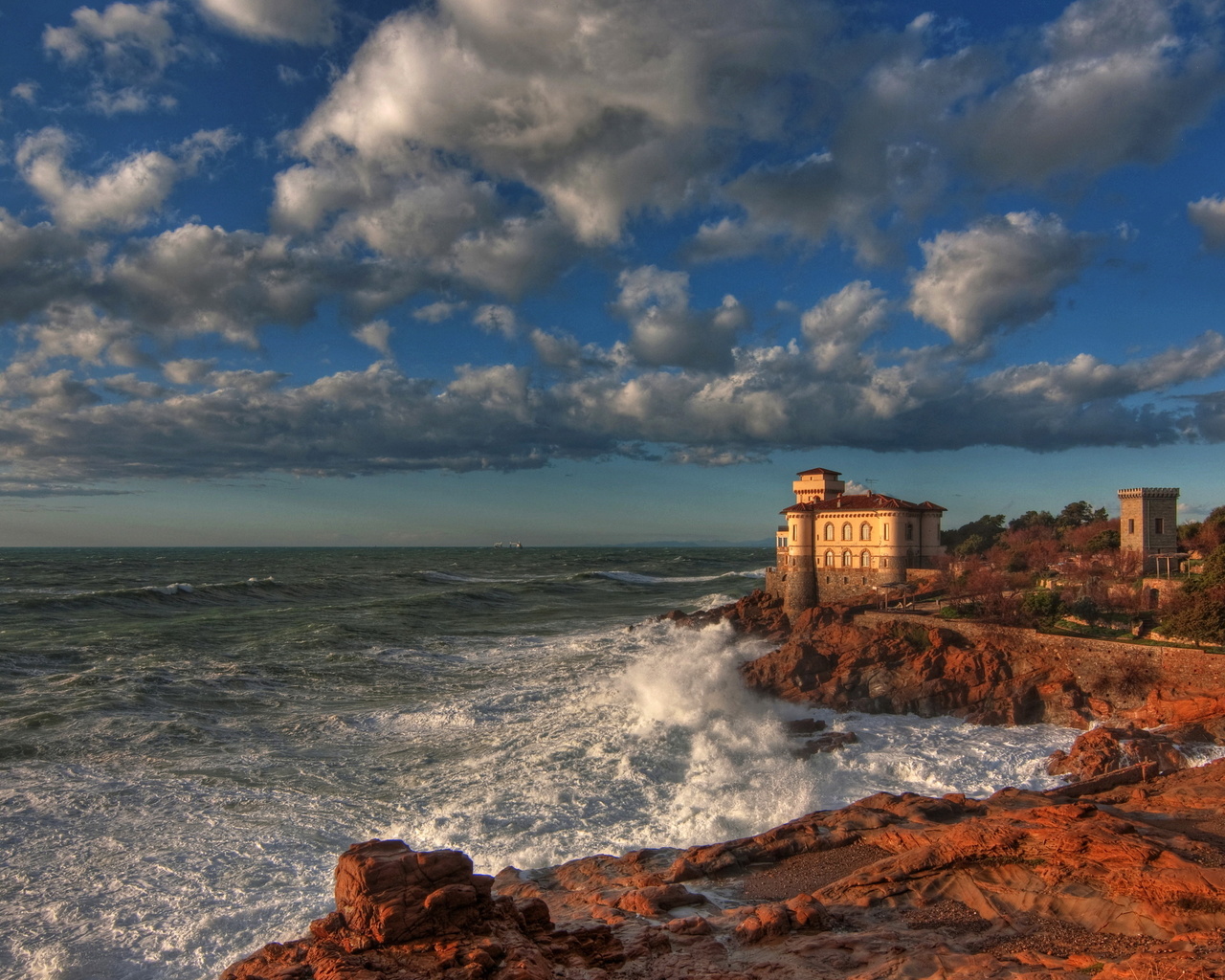 , , , , , hdr, boccale castle livorno, 