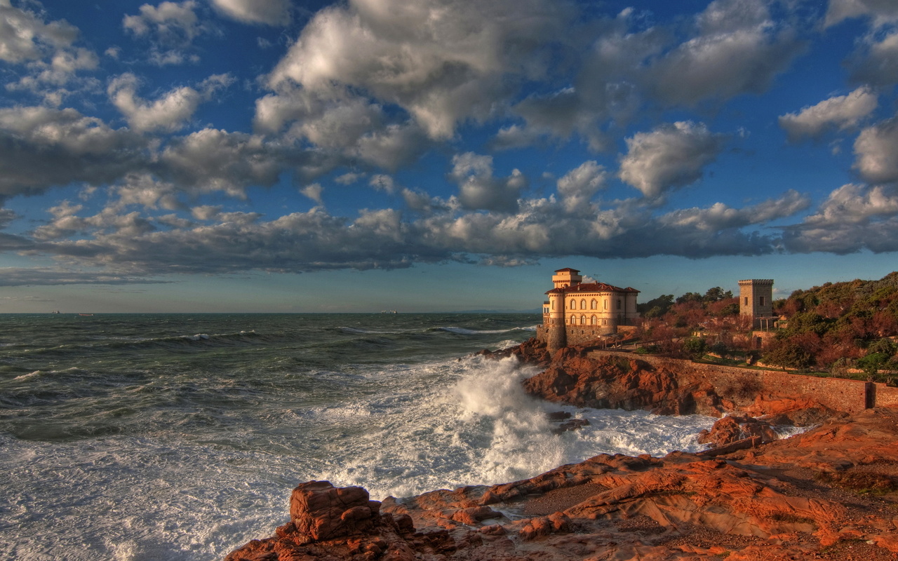 , , , , , hdr, boccale castle livorno, 