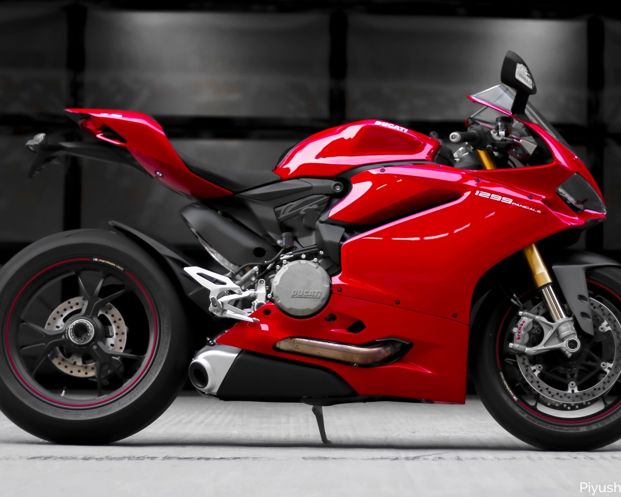 ducati, panigale, 1299s, red, 