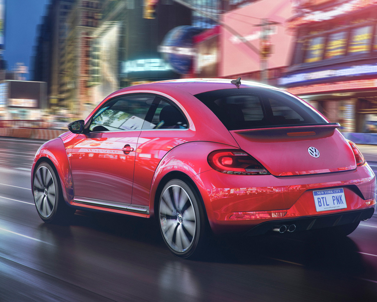 2017, volkswagen, beetle, pink, limited edition