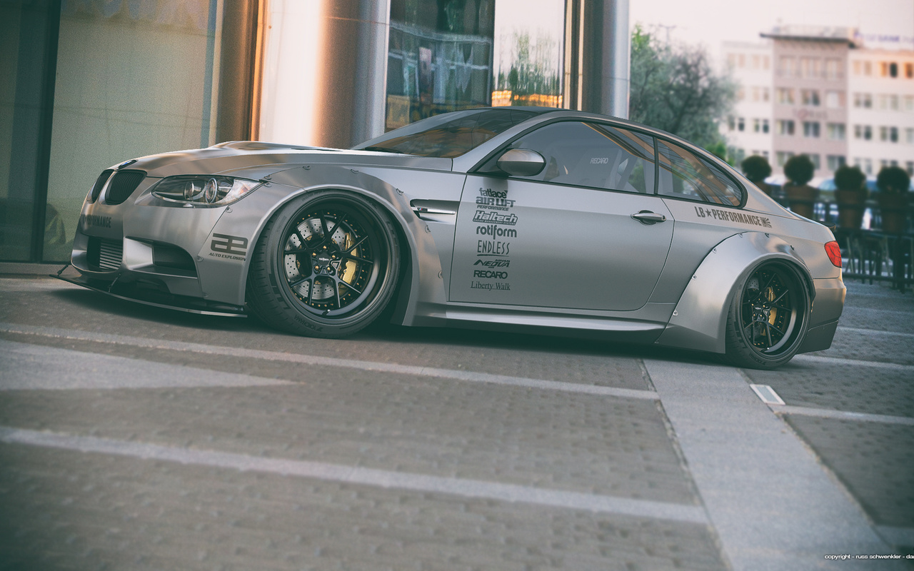, , bmw, m3, e92, liberty walk