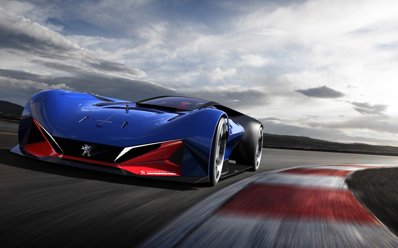 peugeot, racing, concept