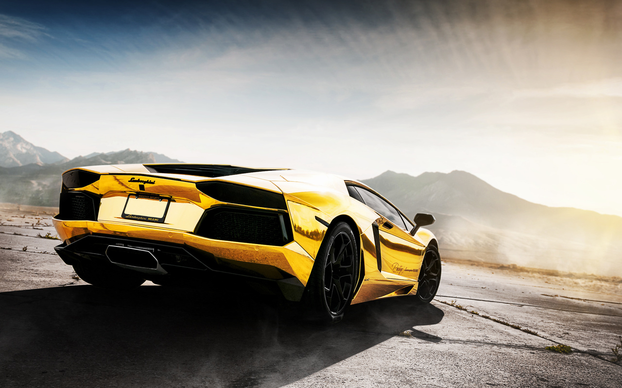 lp700-4, lamborghini, project au79, chrome, gold