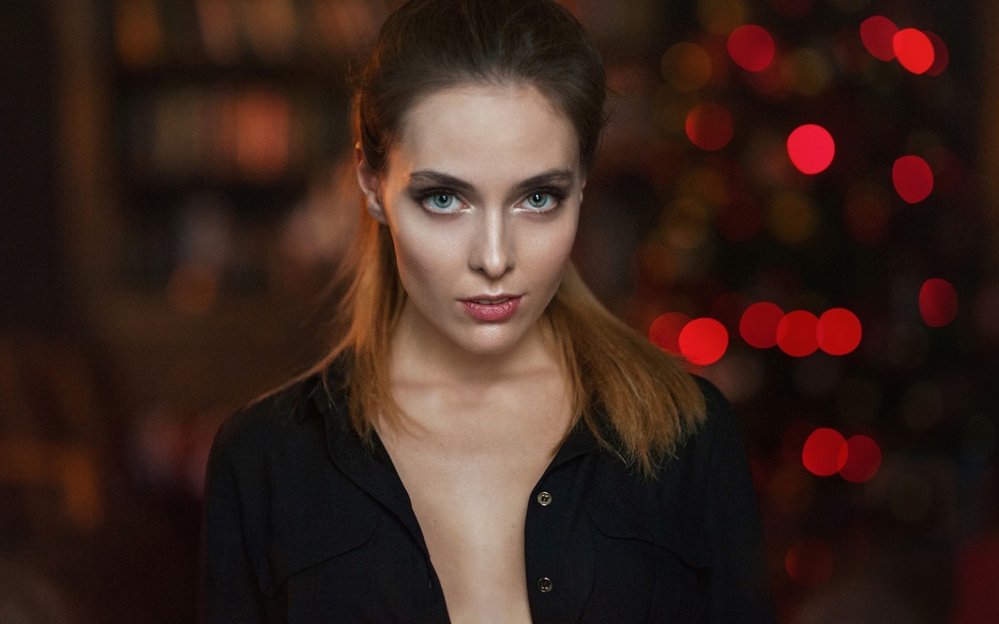 amina katinova, women, face, portrait, depth of field, maxim maximov, , , , ,  