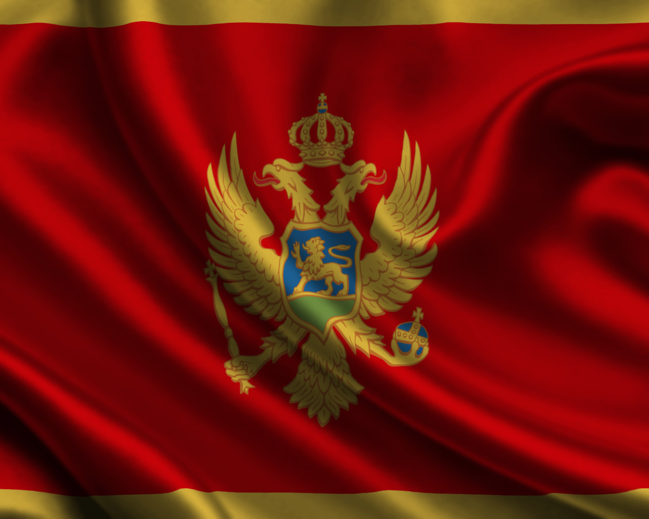 , , 3d, montenegro flag