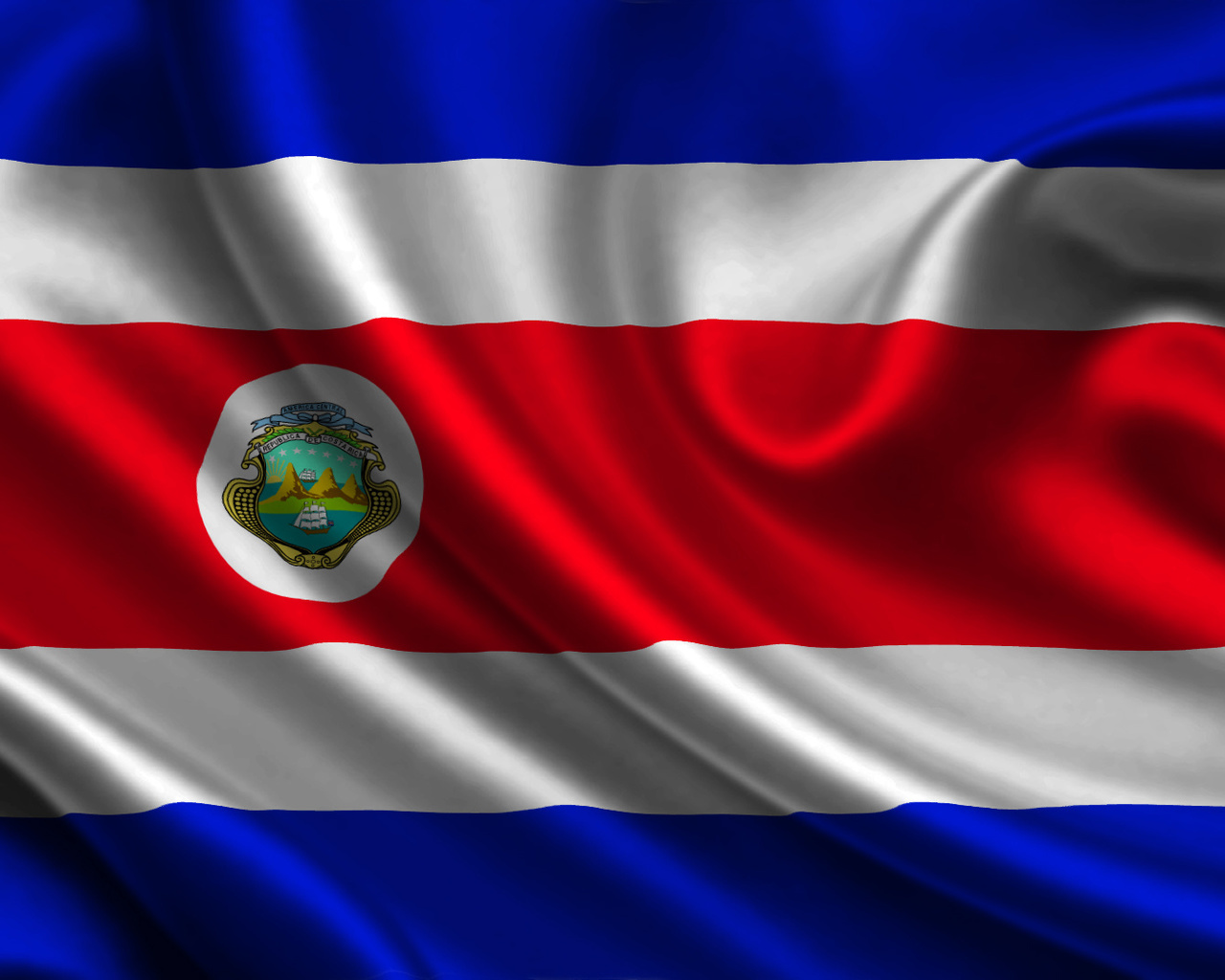 -, , 3d, costa-rica, flag