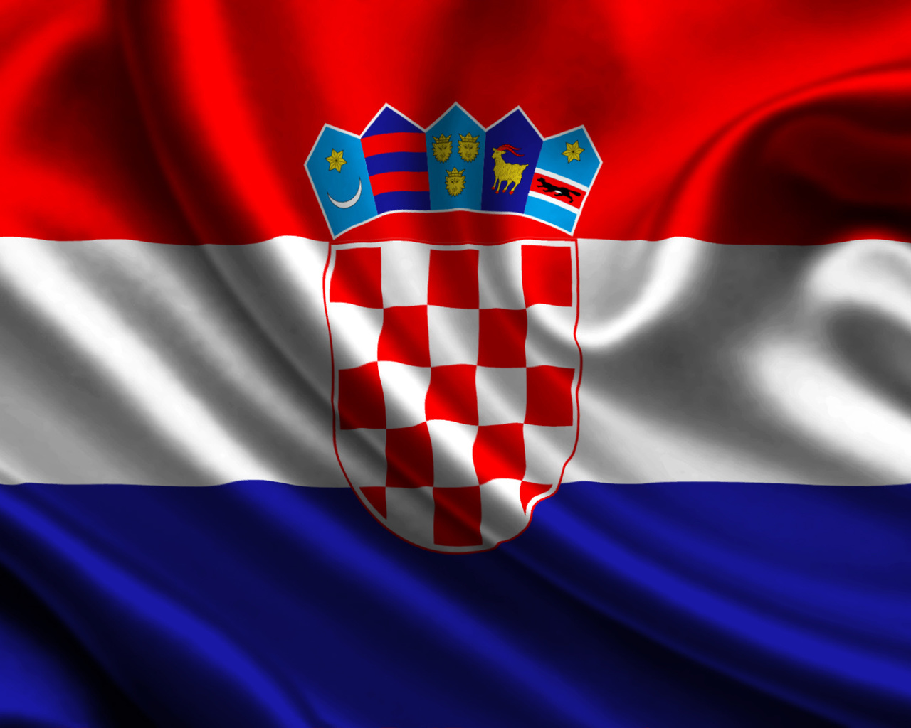 , , 3d, croatia, flag