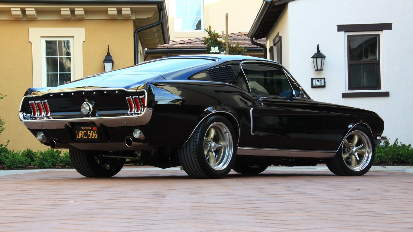 1967, ford, mustang, gt, fastback, 