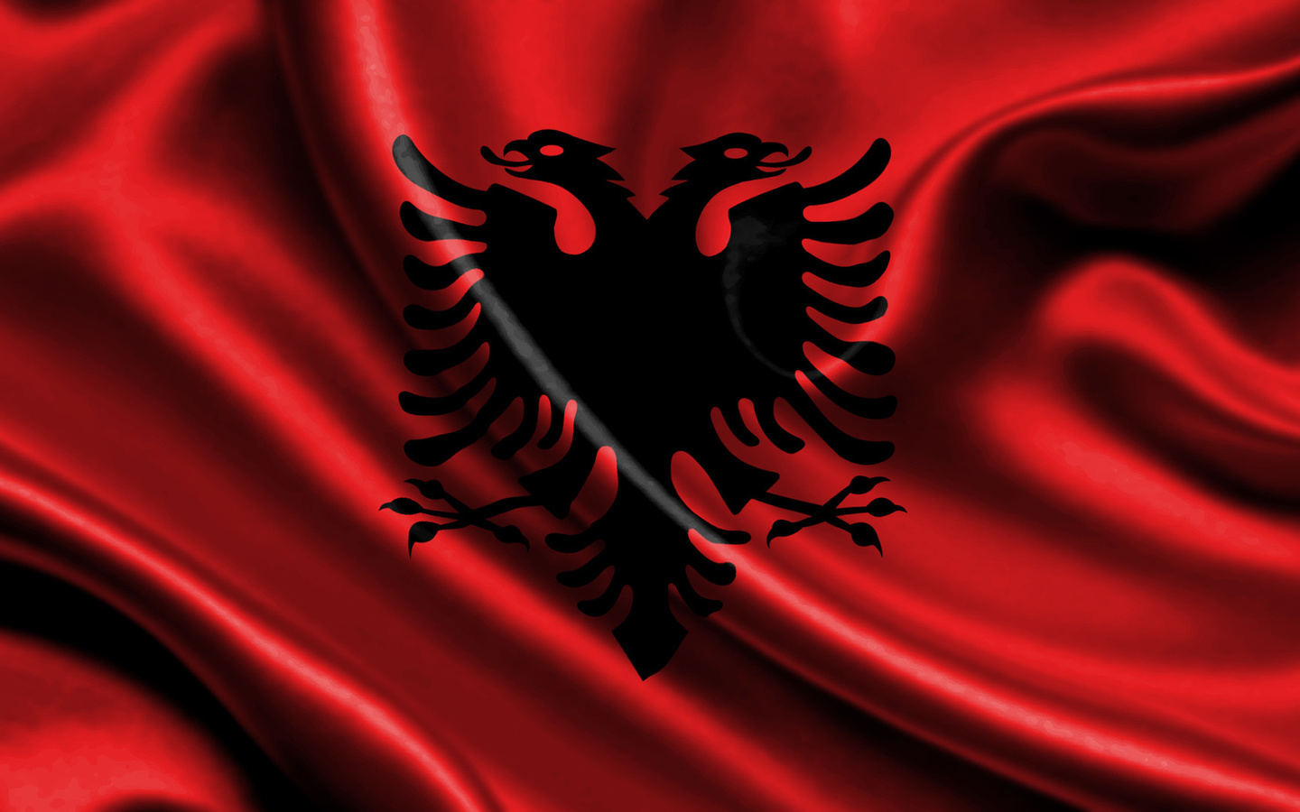, , 3d, albania, flag