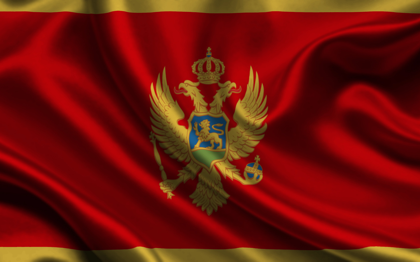 , , 3d, montenegro flag