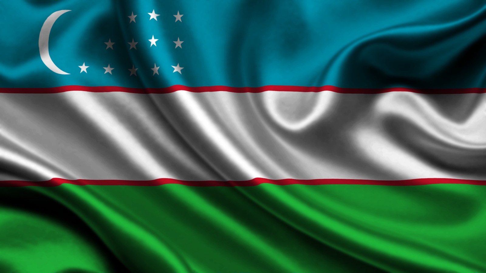 , , 3d, uzbekistan, flag