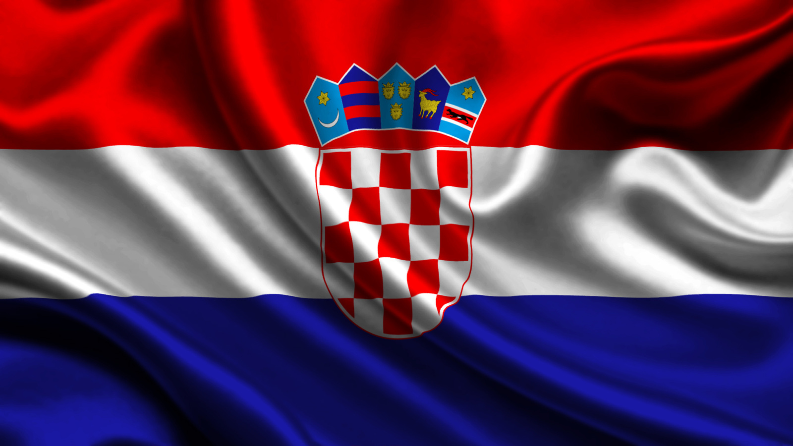 , , 3d, croatia, flag