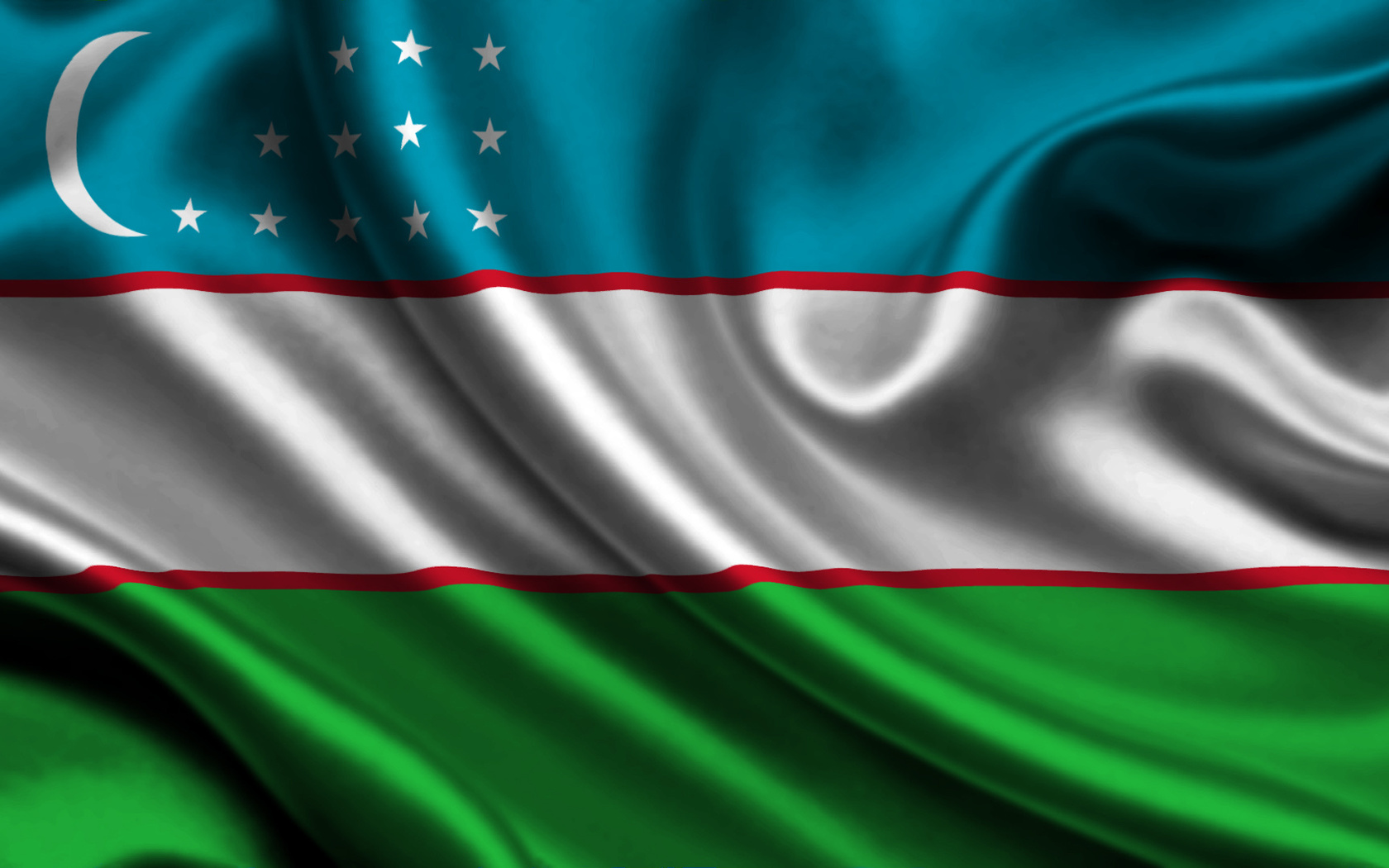 , , 3d, uzbekistan, flag