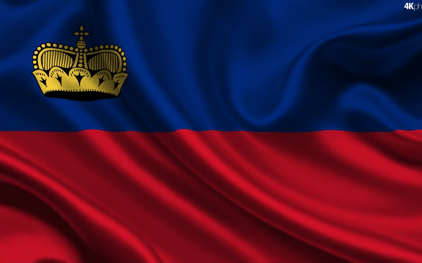 , , 3d, liechtenstein, flag