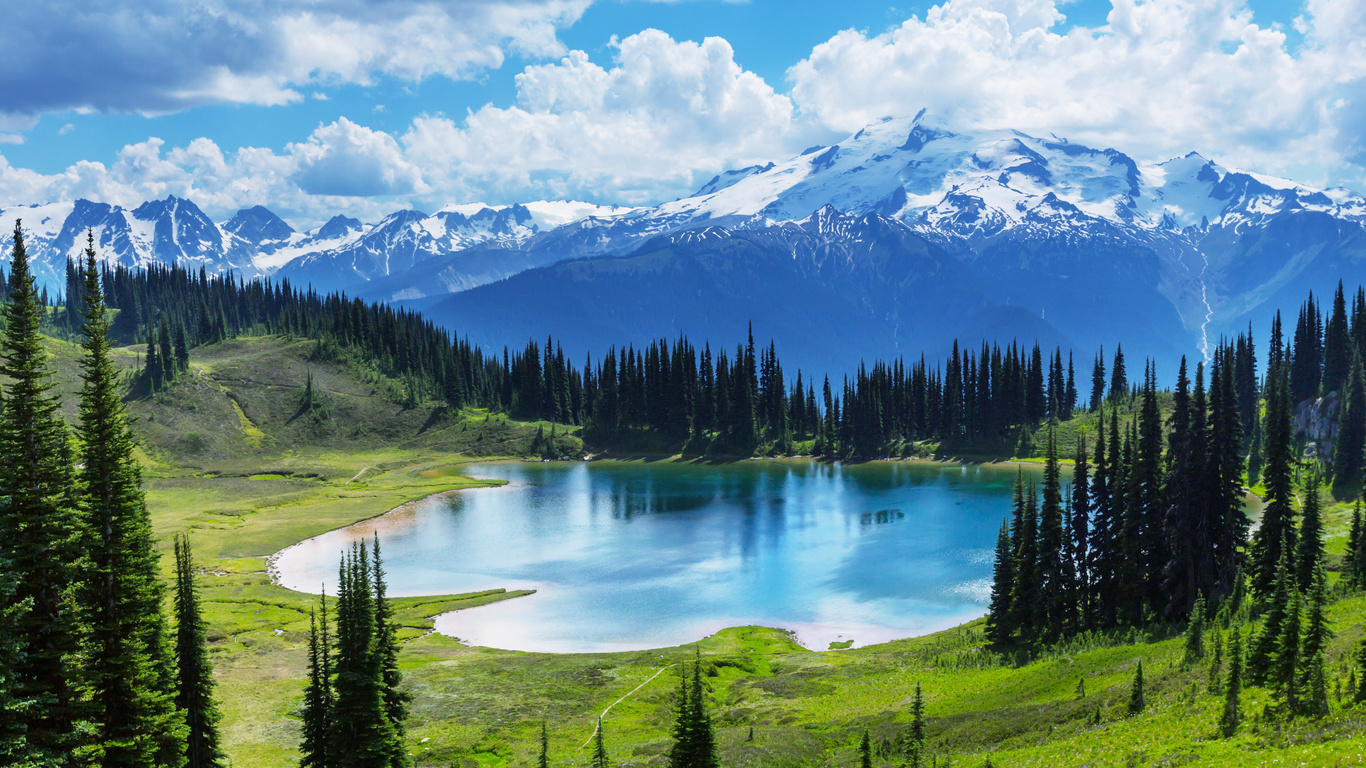 , , canada, landscape, lake, banff national park, moraine