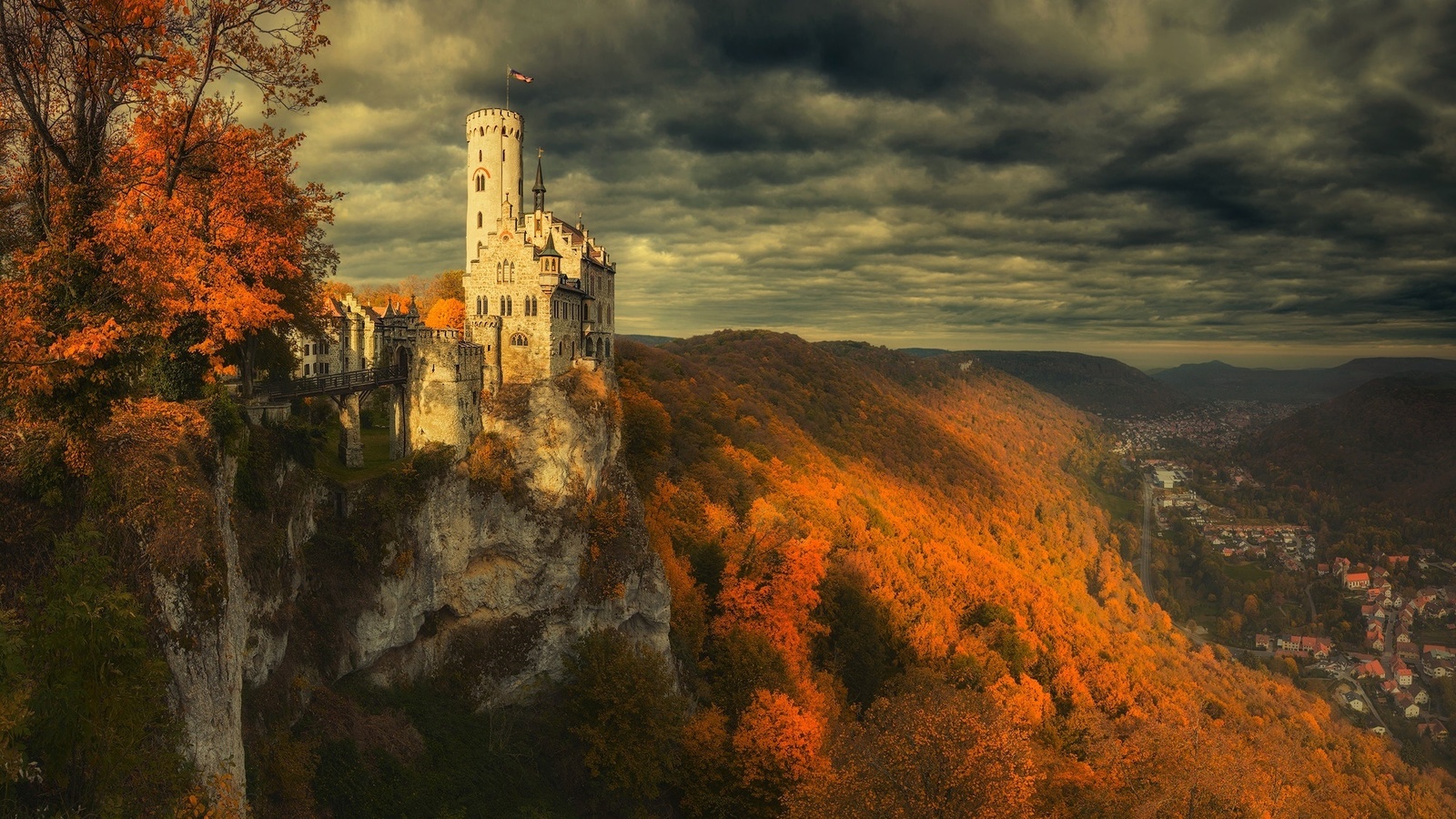 , germany, baden-wurttemberg, lichtenstein castle, , , , , , , , 