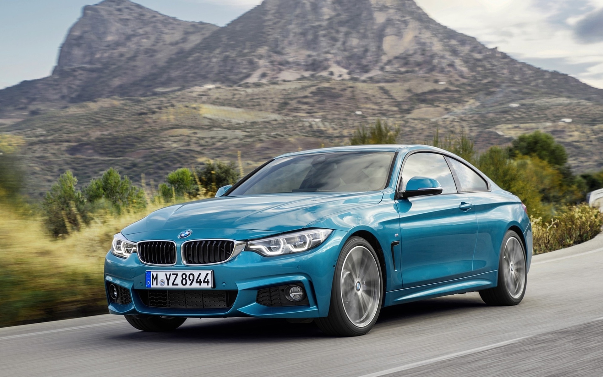 bmw, 4 series, coupe, sport, 2018