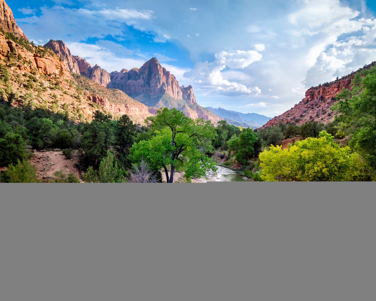 canyon, nationalpark, river, 