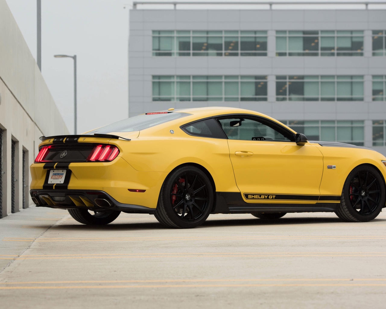 shelby, yellow, mustang, ford